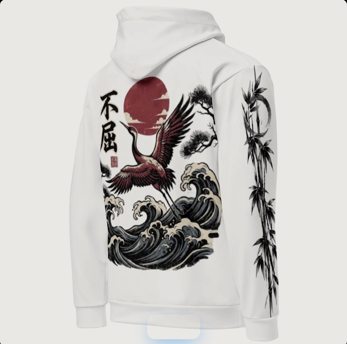 Unisex swan hoodie