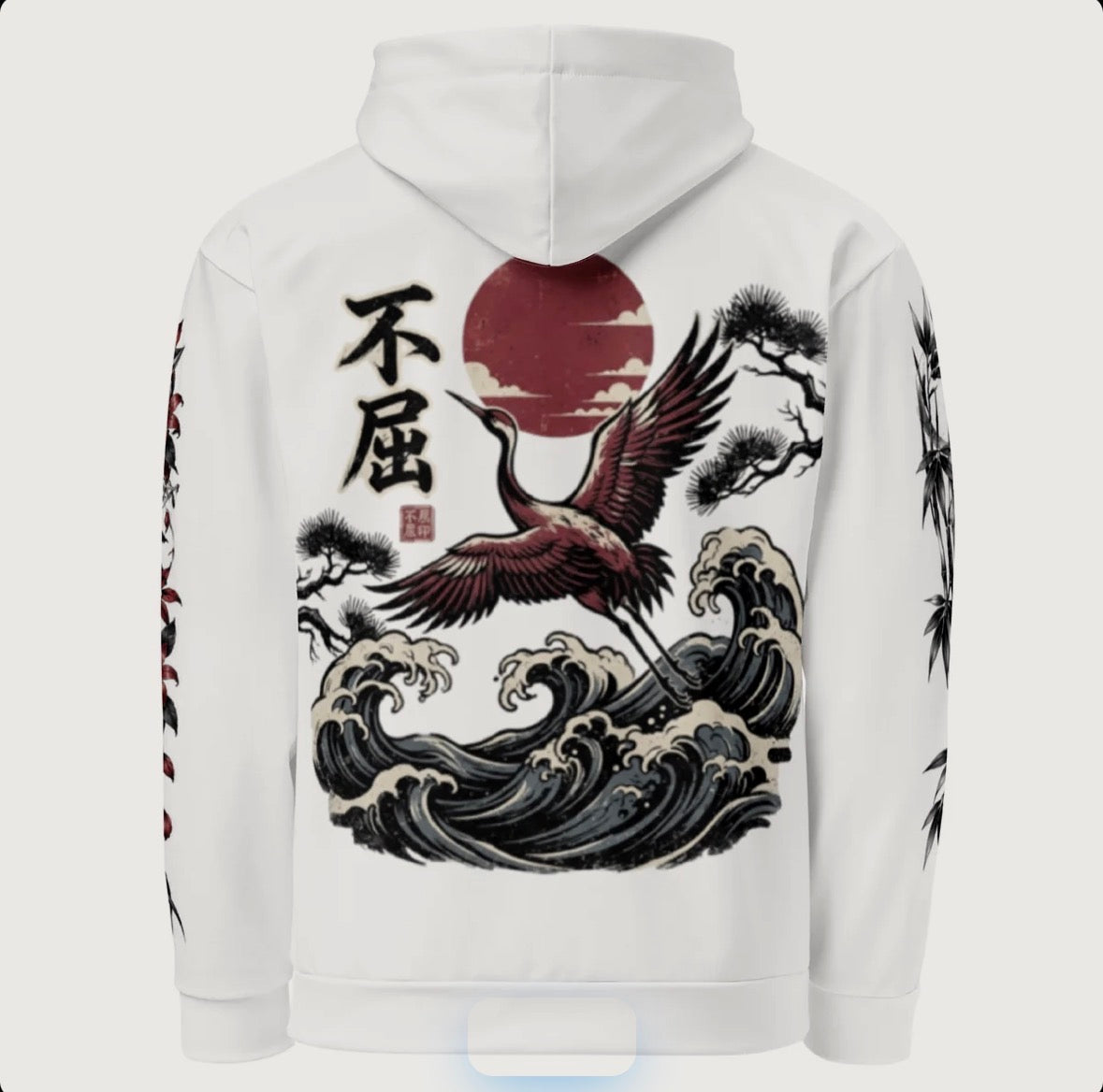 Unisex swan hoodie